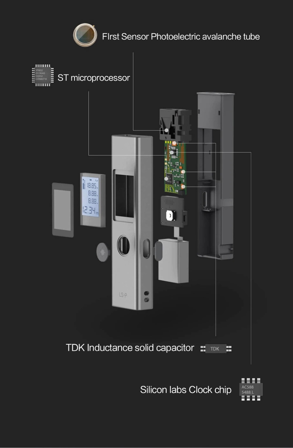 Xiaomi Duka LS-P - Laserový dálkoměr 4